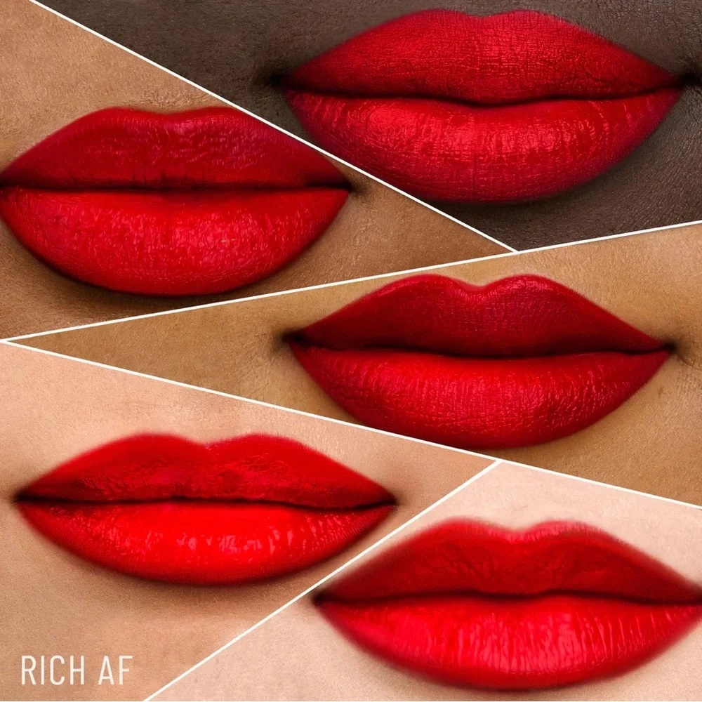 LYS Speak Love Moisture Matte Lipstick, Shade RICH AF (Classic Red)